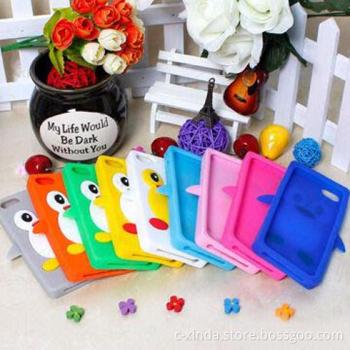 Penguin Soft Silicone Cases for iPhone 5, with Durable, Bread-and-butter, High-fashion Design